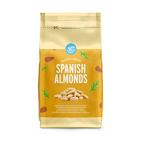 Amazon-Marke: Happy Belly Spanische Mandeln, 1kg (1er-Pack)