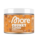 MORE Chunky Flavour vegan, Cinnalicious, 250 g, Geschmackspulver zum Süßen, ohne viel Zucker und Kalorien, mit Inulin und Laktase, geprüfte Qualität - made in Germany