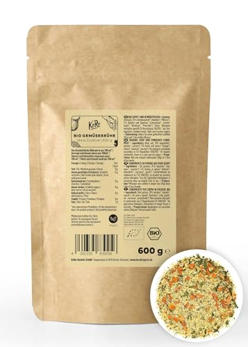 KoRo - Bio Gemüsebrühe 600 g - Vegan und rein pflanzlich ohne Zusatzstoffe