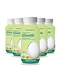 Pumperlgsund Eiklar flüssig - Flüssiges Eiweiß in Bio-Qualität - Hochwertiges Hühner-Eiweiß (Bio, 6 x 220 ml)