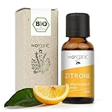 NeoOrganic® Bio Zitronenöl (Citrus Limon) 100% naturrein, aus echten Zitronen kaltgepresst, reines Zitronenöl zum Verzehr - Zitronenöl ätherisch - Lemon Oil - 30ml
