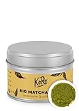 KoRo - Bio Matcha Yujin 30 g - Grüner Tee aus Japan in Zeremoniequalität - praktische Metalldose