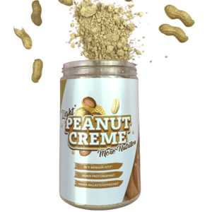 Dose mit Light Peanut Creme von More Nutrition