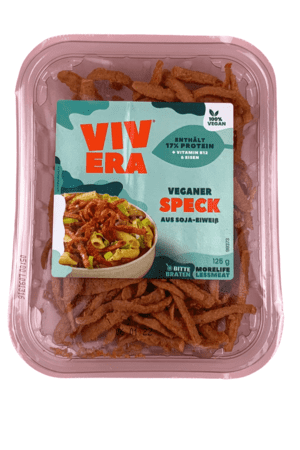 Veganer Speck von Vivera