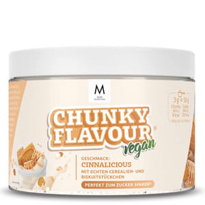 Dose mit Chunky Flavour Cinnalicious von More Nutrition