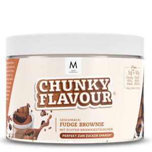 Dose mit Chunky Flavour Fudge Brownie von More Nutrition