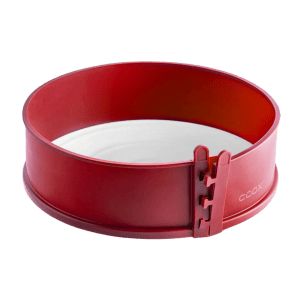 Coox Springform aus Silikon mit 26 cm Durchmesser in rot